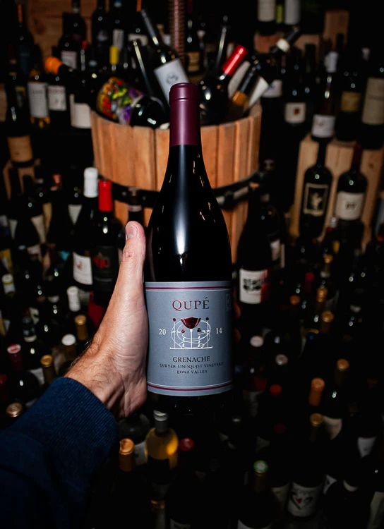 Qupé Grenache Sawyer Lindquist Vineyard Edna Valley 2014