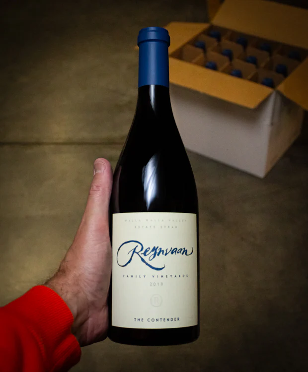 Reynvaan Family Vineyards Syrah Estate The Contender Walla Walla Valley 2018