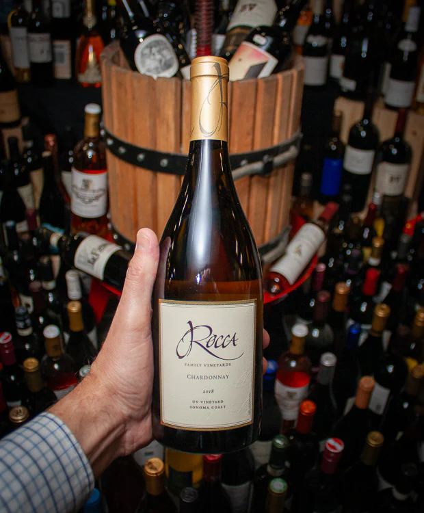 Rocca Family Vineyards Chardonnay UV Vineyard Sonoma Coast 2018 - Image 3