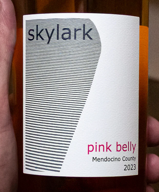 Skylark Rosé Pink Belly Mendocino County 2023 - Image 2