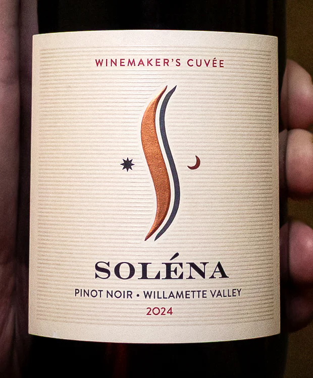 Soléna Pinot Noir Winemaker's Cuvee Willamette Valley 2024 - Image 2