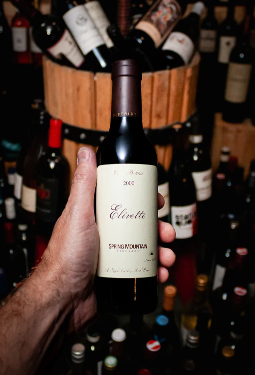 Spring Mountain Vineyard Red Blend Elivette Spring Mountain District Napa Valley 2000 (Half Bottle 375mL) - Image 3