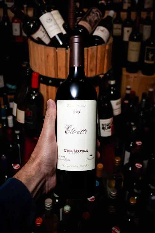 Spring Mountain Vineyard Red Blend Elivette Spring Mountain District Napa Valley 2003 - Image 3