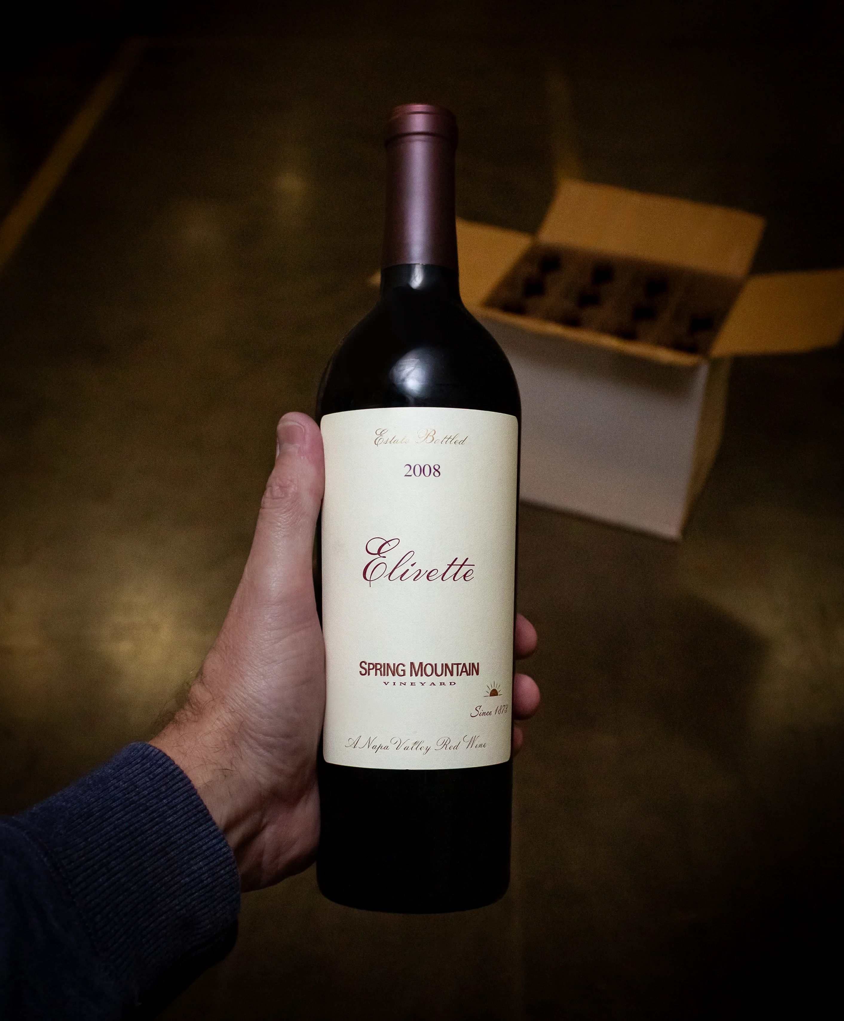 Spring Mountain Vineyard Red Blend Elivette Spring Mountain District Napa Valley 2008