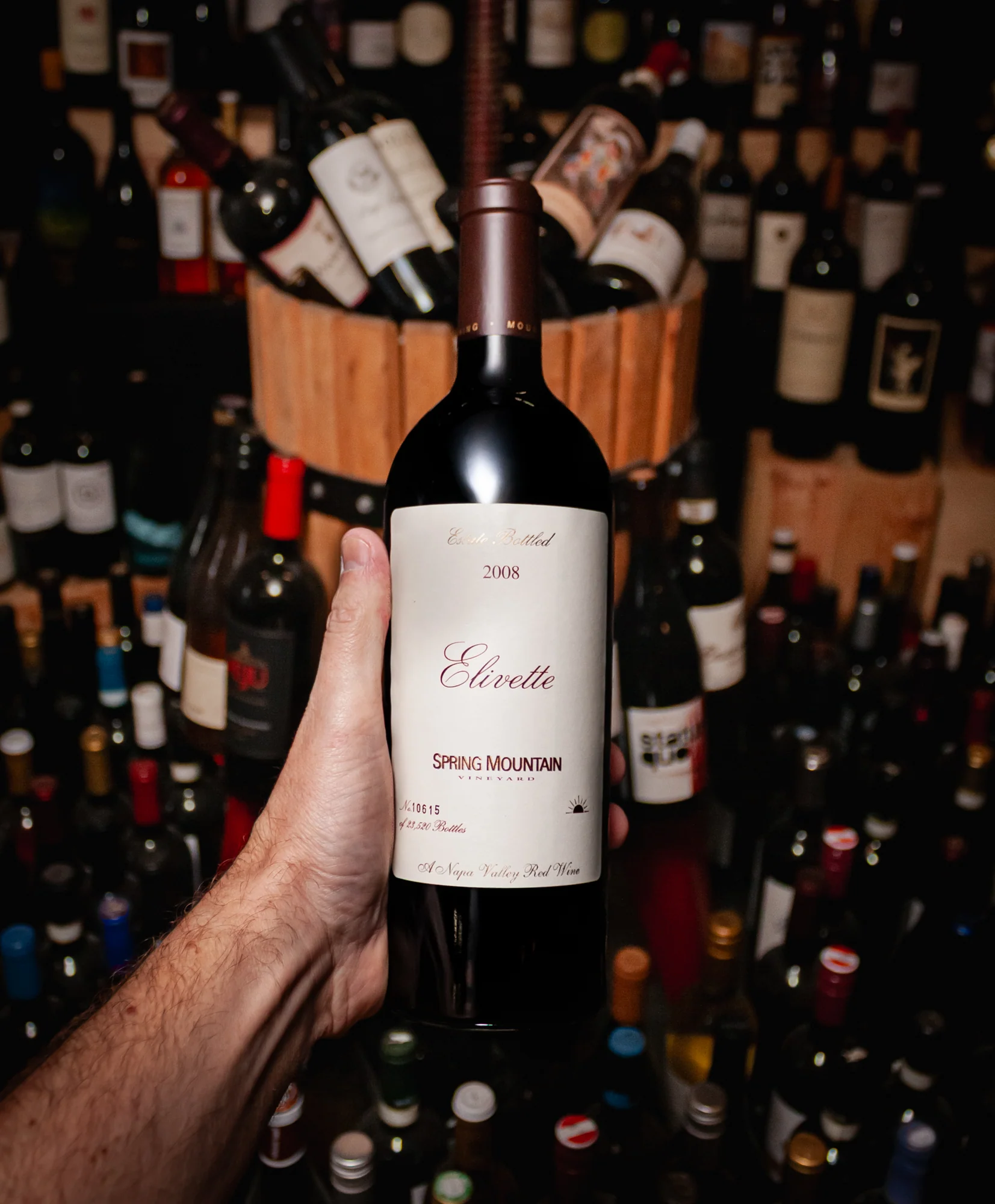 Spring Mountain Vineyard Red Blend Elivette Spring Mountain District Napa Valley 2008 - Image 2