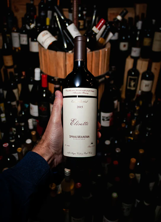Spring Mountain Vineyard Red Blend Elivette Spring Mountain District Napa Valley 2015 - Image 3