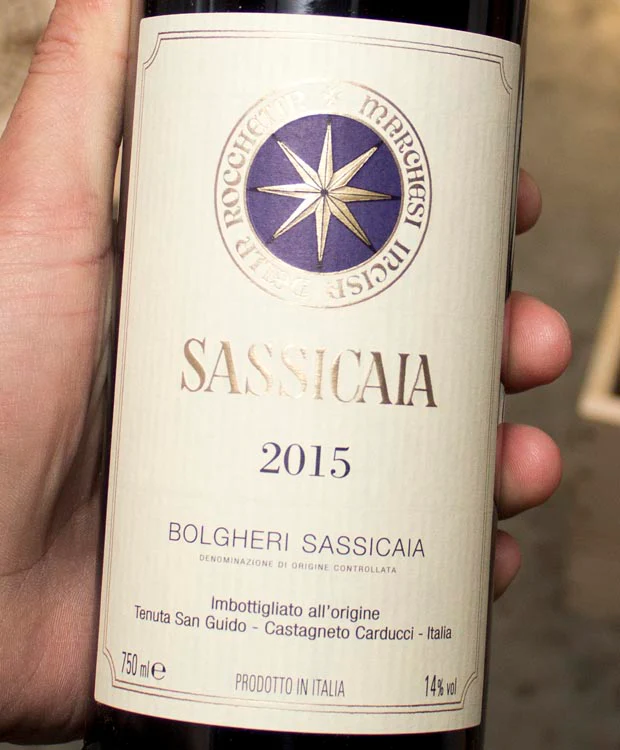 Tenuta San Guido Sassicaia Bolgheri 2015 - Image 2