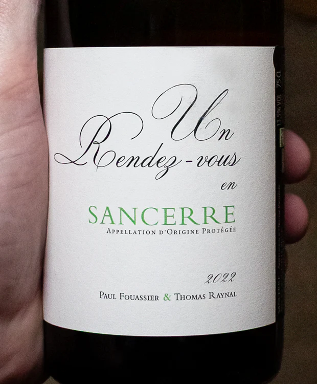 Thomas Raynal Un Rendez-vous en Sancerre Blanc 2022 - Image 2