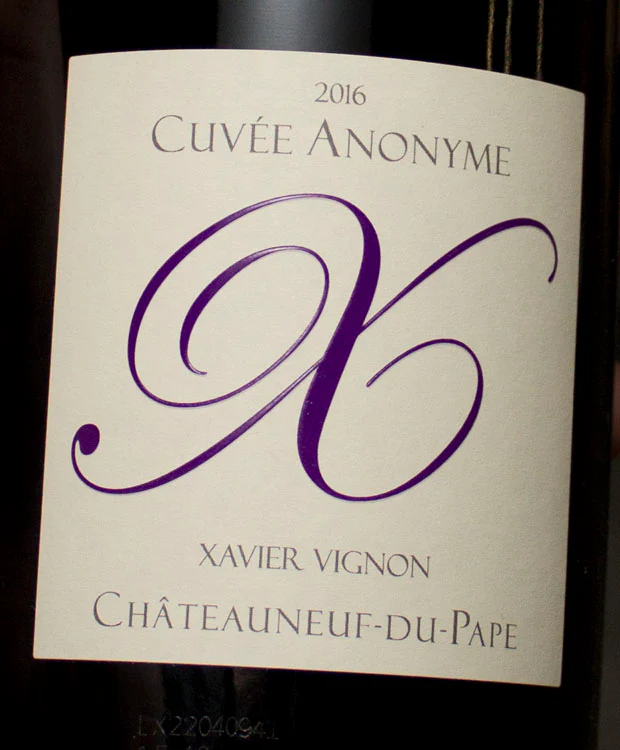 Xavier Vignon Châteauneuf-du-Pape Cuvee Anonyme 2016 - Image 2